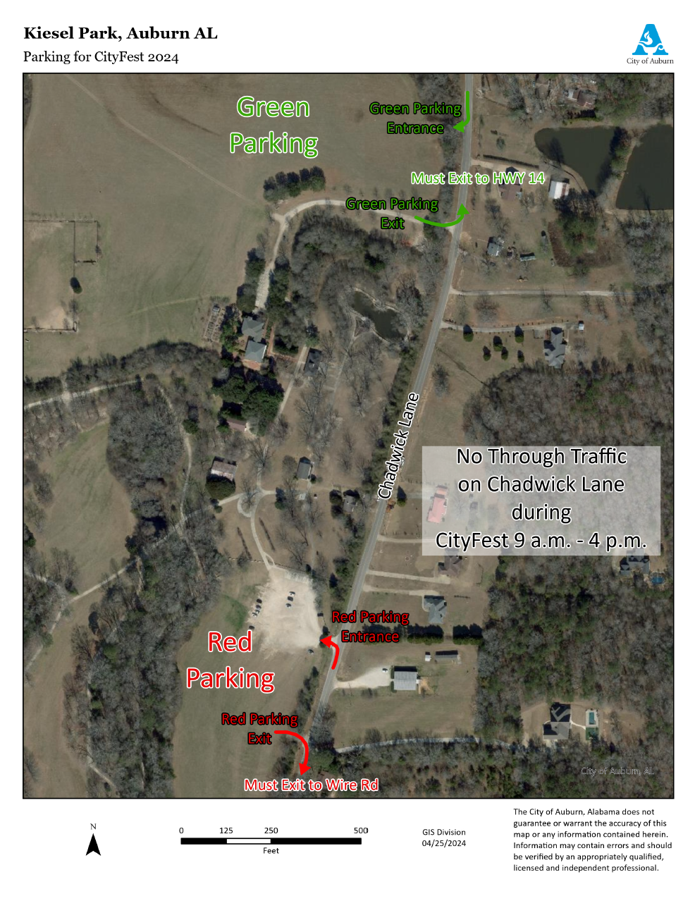 New Parking Plan for the 2024 Auburn CityFest City of Auburn News