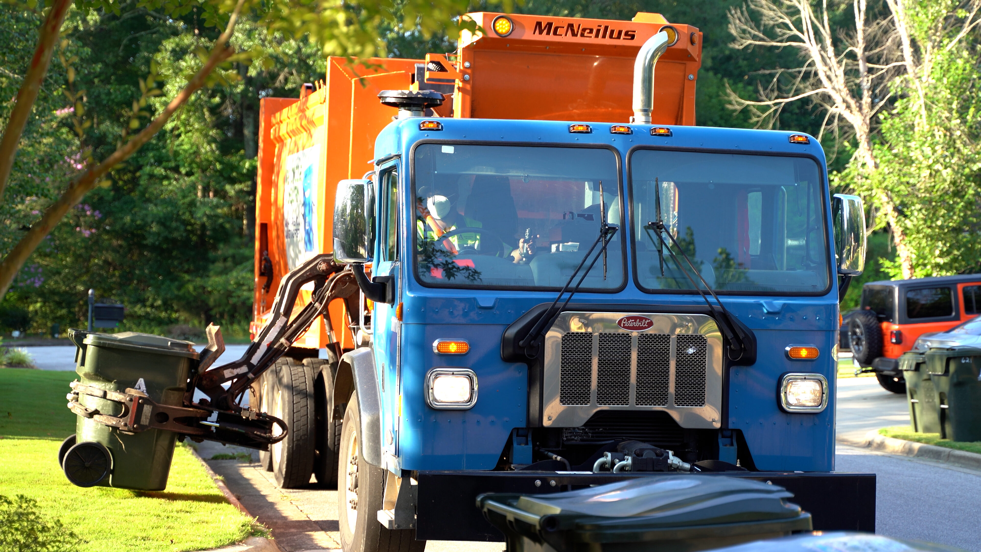 Remaining Garbage Trash Recycling Pickup For The Week Delayed By Icy